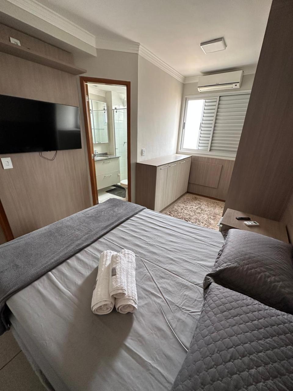 Apartamento Climatizado, 3 Quartos C Suite Garden Cuiabá Exterior foto